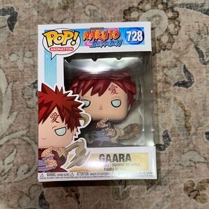 Funko Pop Animation Gaara Figure with Red Hair